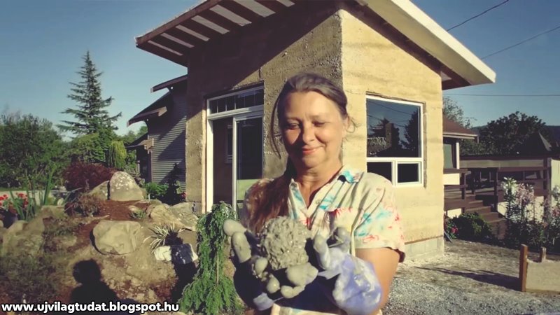 Környezetbarát kenderből épített lélegző falakkal és természetes hőszigeteléssel